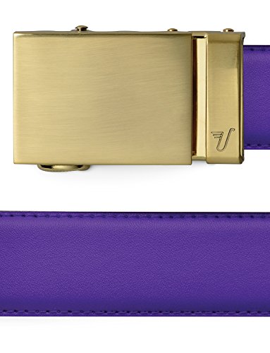 Image of Mission Belt Men's Leather Ratchet Belt, 40mm Metal Collection