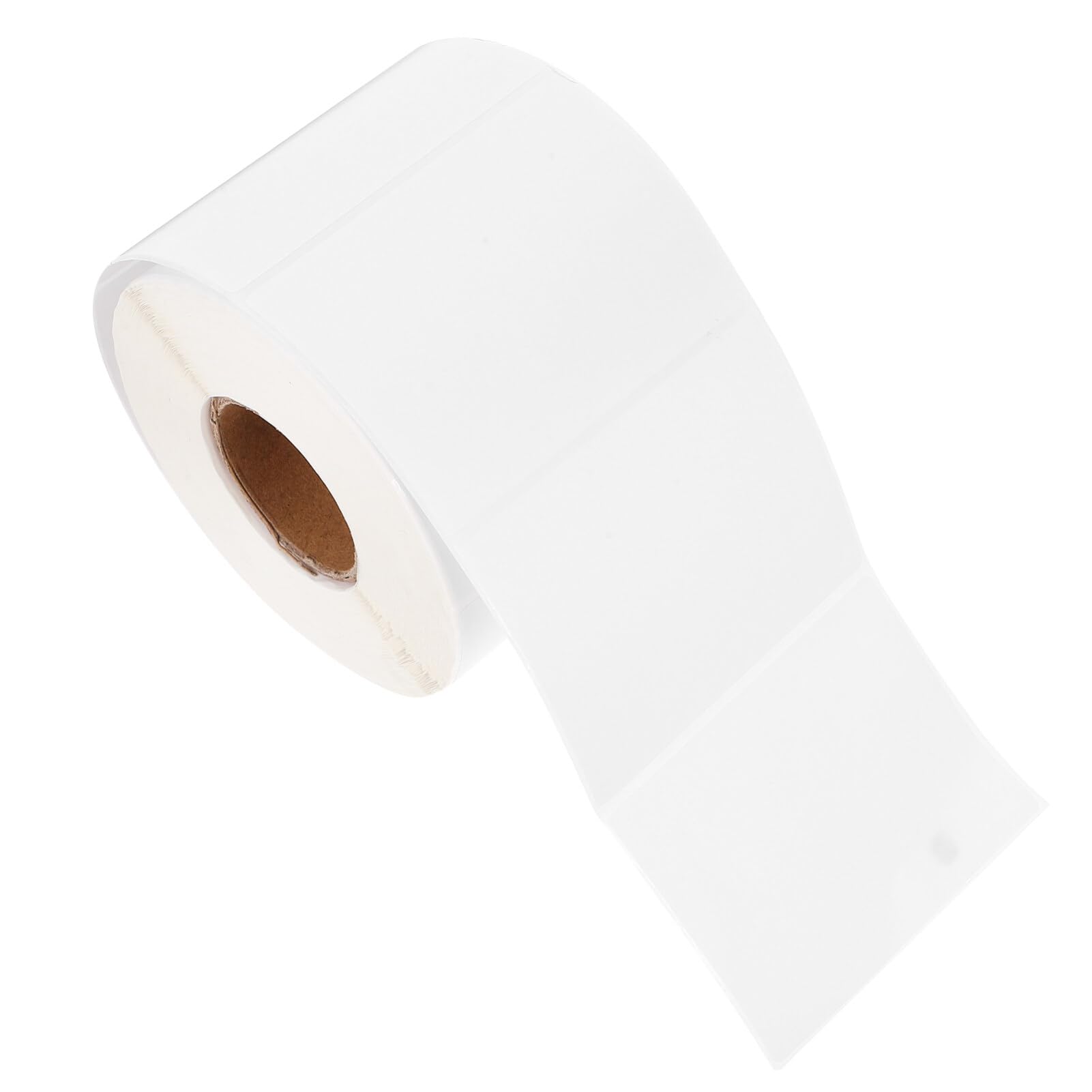 NUOBESTY 1rotolo Etichette Adesive Stampabili Bianche Carta Per Stampante Multifunzione Per Indirizzi e Progetti Fai Da Te Per Casa Ufficio e Scuola