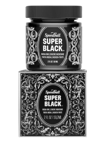 Speedball Super Black India Ink, 2-Ounce