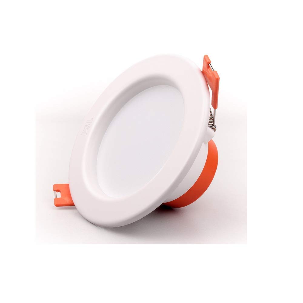 Downlight LED encastrable anti-éblouissement en aluminium pour salon et cuisine