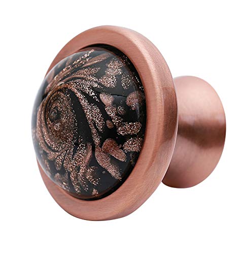 Exclusive Discount 70% Price  ZWF0086 Brand 12-837A Handmade Craft Glass Cabinet Knobs for Home Decor Cupboards Drawers Furnitures 10 Pieces