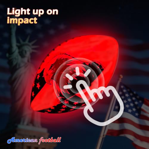 HITEGY Rechargeable Light-Up Football