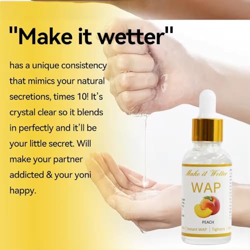 Image of 30ml Yoni Slime Wap Organic Plant Based Yoni Wap Oil Herbal wap Vaginal Tightening PH Balance Yoni Essential Oil Make Women Private Part Wetter Feminine Nourish Oil