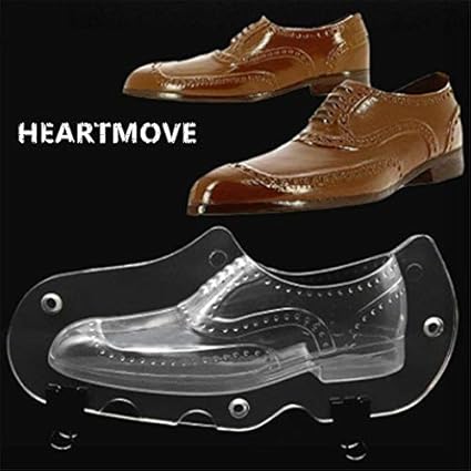 Amazon 1ロット Heartmove 3d プラスチック チョコレート 型 レザー メンズ 靴型 キャンディ ケーキ型 ケーキ デコレーション ツール キッチン ベーキングアクセサリー Manzora 製菓用品 通販