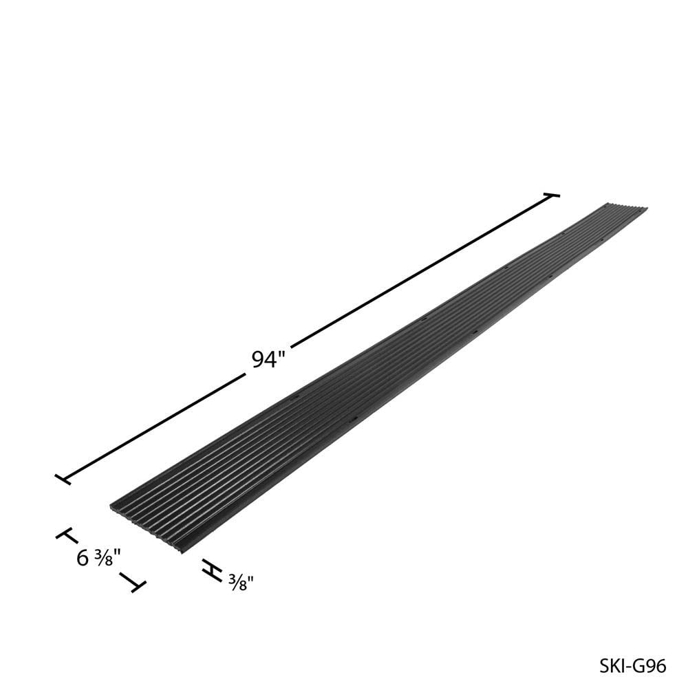 Black Ice Snowmobile Trailer Ski Guides 7' 10