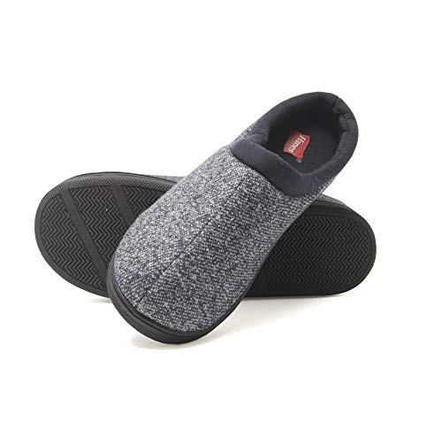 Hanes 71HE670006400LG Boys Clog Slipper, Navy cover