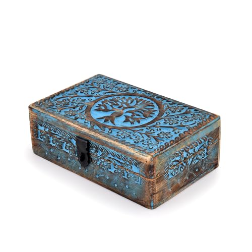 Bhavatu KC305 Wooden Jewelry Box, Tarot Box thumb #3