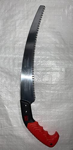 Kanzawa Samurai Ichigeki Pruning Saw 330mm C-330-LH with Ergo Grip (Orange) w/sheath Made in Japan - Image 4