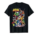 Marvel Exclusive Secret Wars Franchise Hero Collage T-Shirt