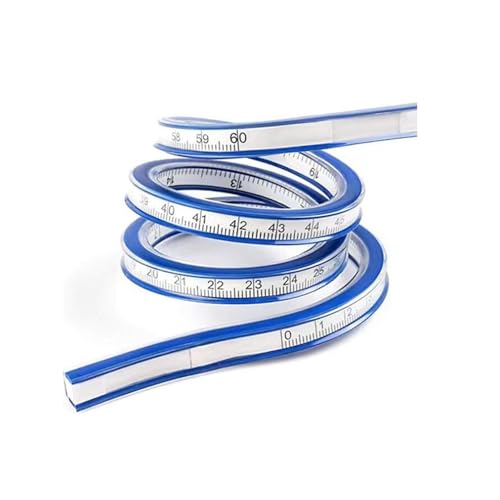 24 Inch Flexible Curve Ruler for Drawing and Sewing,Bendable,Curve Template,for