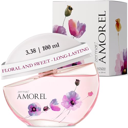 Zermat Amorel Fragrance for Women Floral - Gourmand Scent 3.38 Fl. Oz