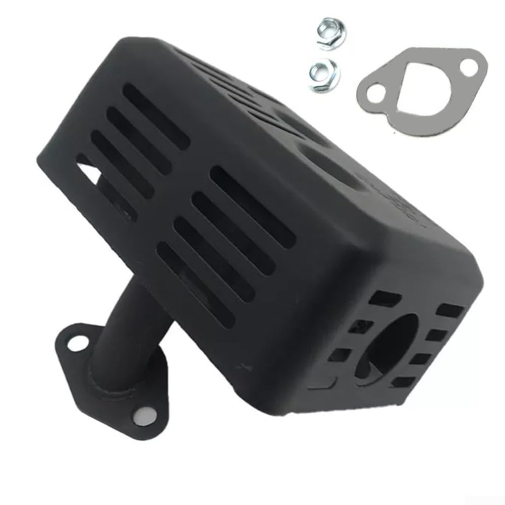 Engine Muffler Assembly for Honda 18310ZF1000 with Gasket Nuts Compatible with For GX120 For GX200 Models