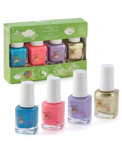karma organic Non-Toxic Nail Polish for Kids Set