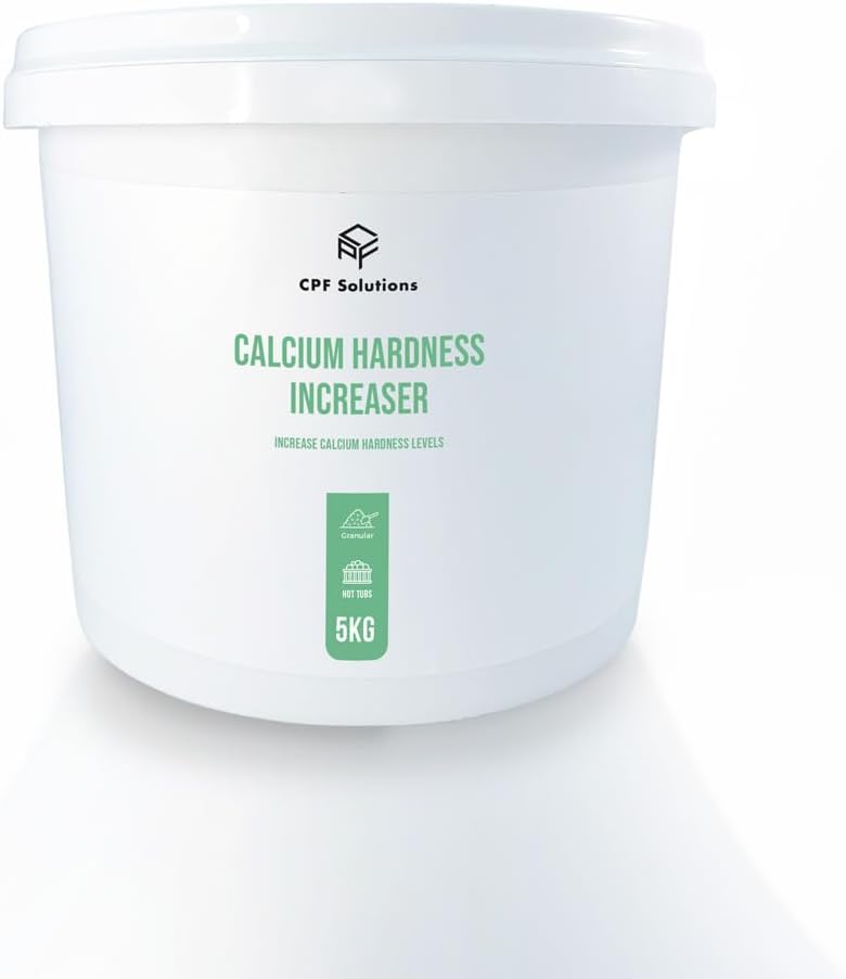 Calcium Hardness Increaser, Calcium Chloride, Hardness Increaser - 5kg for Spas, Hot Tubs, Swim Spas and Swimming Pools