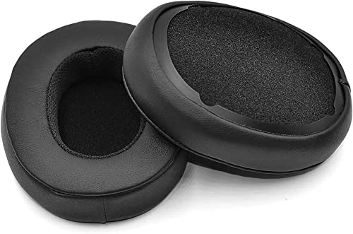Extra Thick Earpad Cushions Compatible with Skullcandy Crusher 3 / Hesh 3 / ANC/Crusher Wireless/Evo Headphones, Protein Leather & Soft Memory Foam Ear Pads for Headphone - Black - Image 2