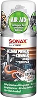 SONAX KlimaPowerCleaner AirAid symbiotisch Havana Love (100 ml) Klimareiniger sorgt schnell und einfach für langanhaltende Lufthygiene und befreit dauerhaft von lästigen Gerüchen | Art-Nr. 03238000