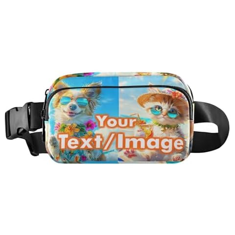 Custom Name Photo Fanny Packs for Women Fanny Pack For Men Belt Bag Crossbody Fanny Packs for Women Running Fanny Pack Waist Pack 21332614 Cover