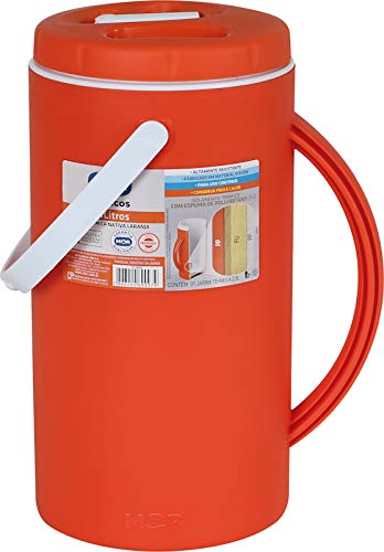 Jarra Térmica Nativa 2,5 Litros Laranja Mor
