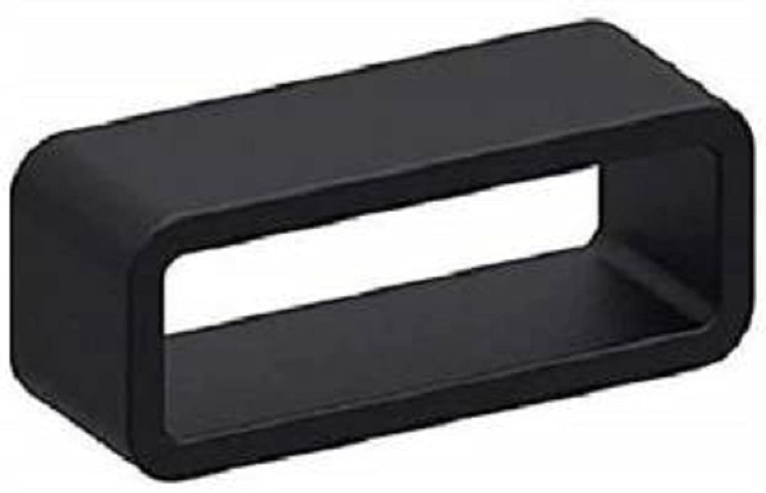 SAVOIR 18mm Rubber Silicone Watch Band Watch Strap Loops/Keepers Holder Retainer Loop Replacement - Black color Watch Band Loop - (1) pieces (B09RPHHV55) Amazon Price History, Amazon Price Tracker