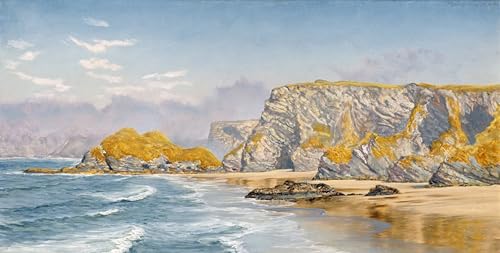 Tableau au large de Guernesey Brett impression d'art pour habiller un mur vide 60x90cm