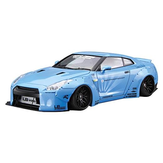 Aoshima Liberty Walk LB-Works R-35 GT-R Type 1 1/24 Scale Model Kit
