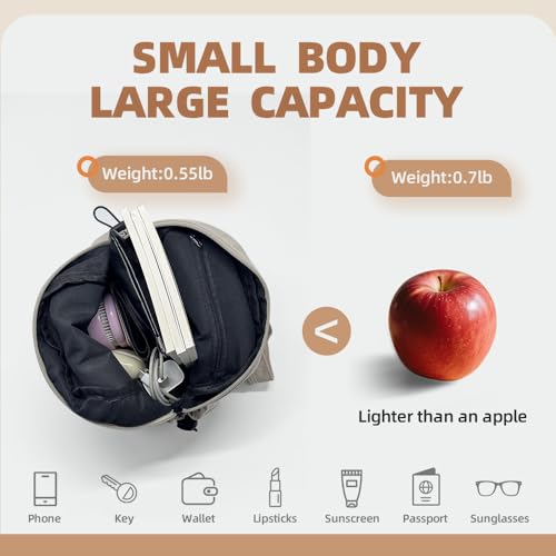 Sling Bag, Women, Nylon, Small, Lightweight, Waterproof Multi functional Leisure Day, Mini Backpack,carried by hand, Travel4