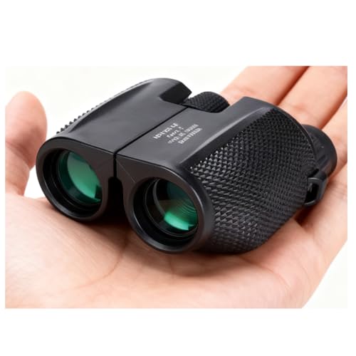 Binoculares compactos 10x25 para adultos, baja luz miniatura 1