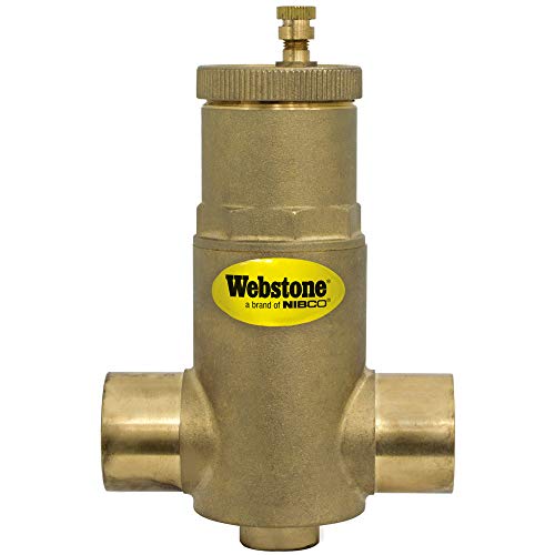 Séparateur d'air 11/4 SWT BR pour installation de chauffage central et tuyauterie