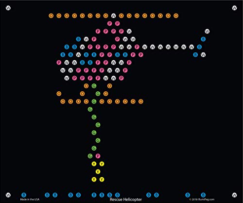 Illumipeg Things That Go Refill Templates For Basic Fun Lite Brite Ultimate Classic (10 Sheets, 7X8) #TOP3