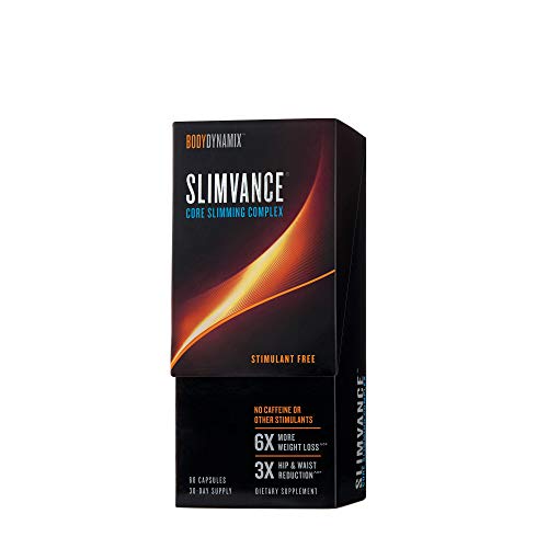 BodyDynamix Slimvance Core Slimming Complex, 30 Day Supply, 60 Capsules, Stimulant Free Weight