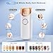 Laser Hair Removal with 5℃ Ice Cooling, Ubroo Painless IPL Laser Hair Removal Device 3 In 1 At Home Hair Remover Machine Permanent Hair Removal for Women Men Facial Body Use(Gold)