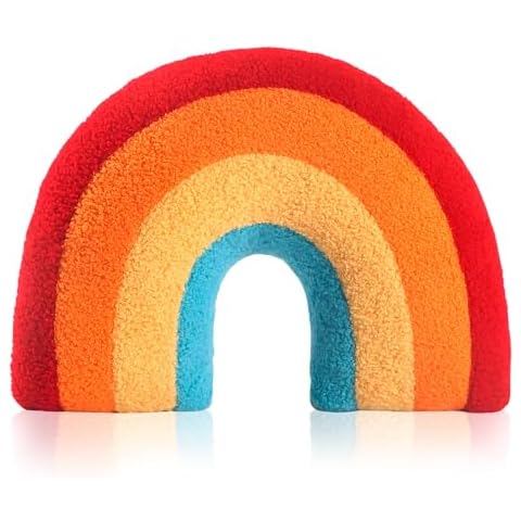 Oqto Rainbow Decorative Pillow Cover