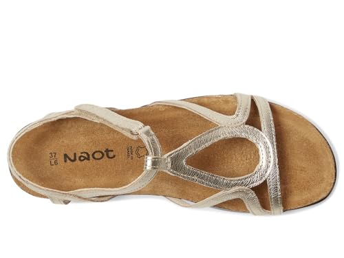 Image of NAOT Footwear Women's Dorith Sandal with Cork Footbed and Arch Support Footbed - Adjustable Sandal With Backstrap - Comfort and Support - Lightweight and Perfect for Travel - Narrow to Medium Fit