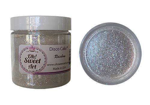 RAINBOW DISCO 2 OUNCES, 2 OZ Disco Cake, cakes, cupcakes, fondant, decorating, dust, cake pops By Oh! Sweet Art …