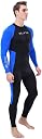 Full Body Dive Wetsuit Sports Skins Lycra Rash Guard for Men Women, UV Protection Long Sleeve One Piece Swimwear for Snorkeling Surfing Scuba Diving Swimming Kayaking Sailing Canoeing (XL) gallery image