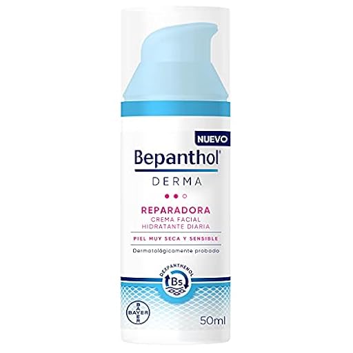 Bepanthol Derma Reparadora Crema Facial Hidratante De Día, Piel Muy Seca Y Sensible, 50 Mililitros | Ya disponible en tu tienda friki favorita! En mundofriki.es! Bepanthol Derma Reparadora Crema Facial Hidratante De Día, Piel Muy Seca Y Sensible, 50 Mililitros | Ya disponible en tu tienda friki favorita! En mundofriki.es!