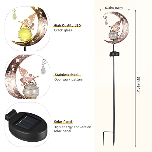 Solar Lights Outdoor for Garden Gifts Solar Garden Ornaments Fairy Solar lightsGarden Ornaments - Image 2