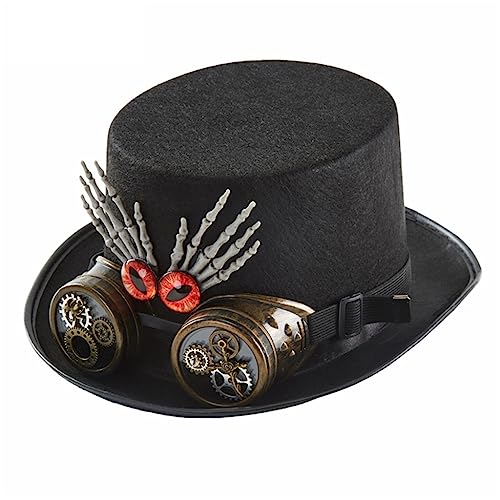 Chapeau de fête Halloween homme lunettes osez l'audace nocturne