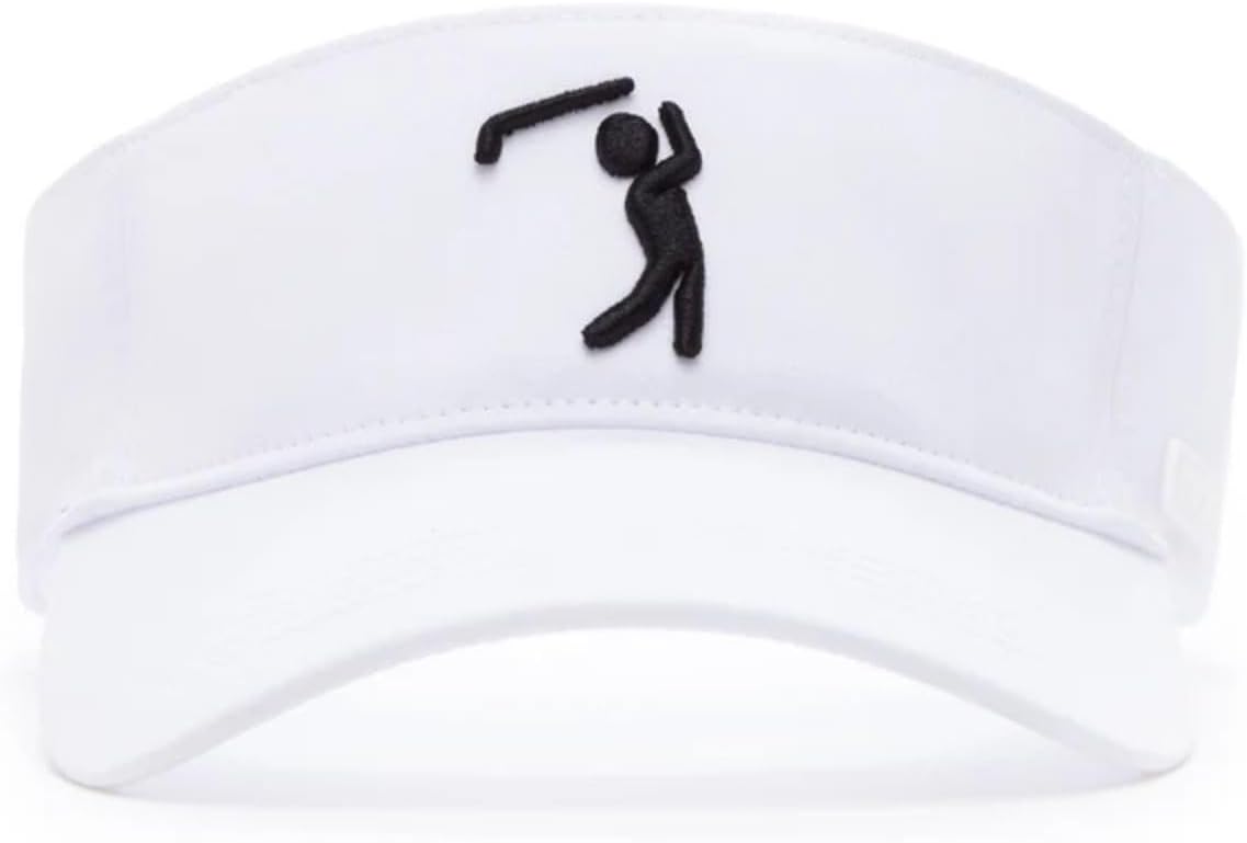 Bogey Bros Bogeyman Golf Visor – Adjustable, Lightweight & Breathable Performance Visor for Men & Women – Sun Protection