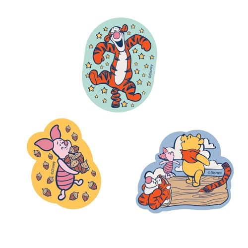 Borracha Decorada Ursinho Pooh Leonora Kit com 3