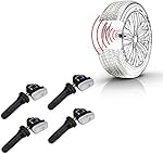 4Pack 13598772 315MHz Tire Pressure Monitoring System(TPMS) Sensors Compatible with Chevy Silverado GMC Sierra Cadillac ATS XTS Buick SAAB Saturn Chevy Cruze Camaro Trax Colorado Sonic Spark Impala