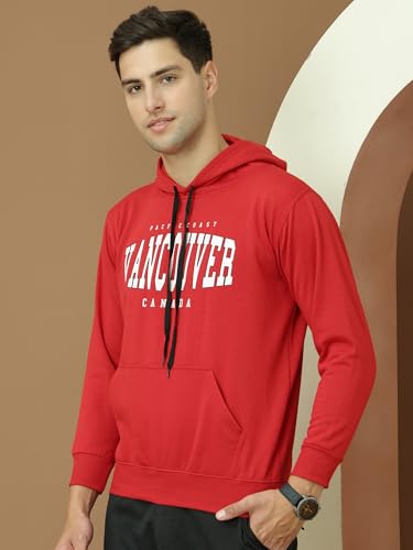 Image of Mack Jonney Regular Fit Printed Hoodie for Men-MACK639765