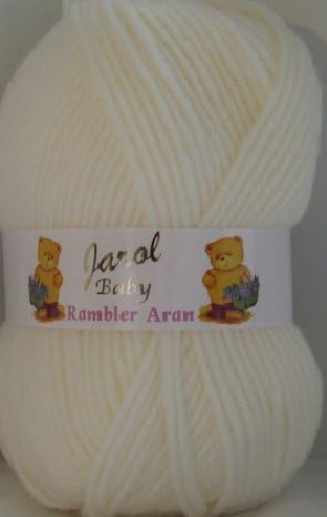 Jarol Aran Baby Rambler Wool / Yarn, 100g, (Cream 4309)