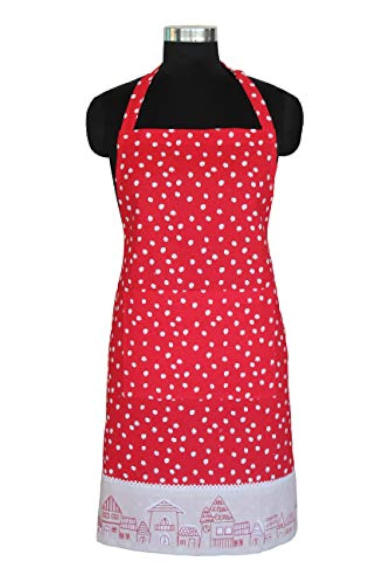 100% Cotton Designer Apron, Adjustable, Gift for Her