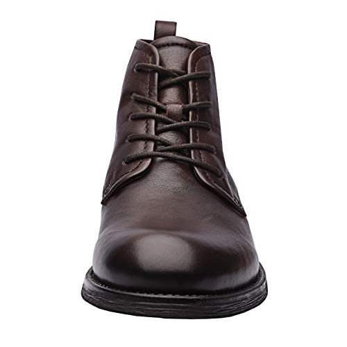 Amaud | Genuine Leather Chukka Boots | Rugged Winter Boots | Handcrafted Lace-Up Boot | TPR Sole | Comfortable Winter Boot | Lightweight3