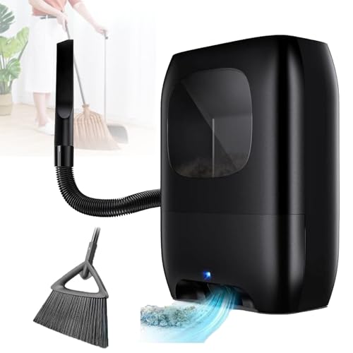 Automatischer berührungsloser Vakuum-Mülleimer mit Vakuumschlauch und 5-lagiger Filtration für eine effiziente Reinigung von Tierhaaren und Schmutz in Salons und Haushalten