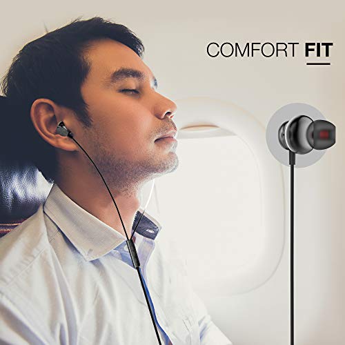 Image of FLiX (Beetel Tone 120 Wired in Ear Earphones with Mic (Black)