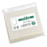 Amazon.co.jp: OPP袋 チェキSQUARE対応 スリーブ テープなし 国産