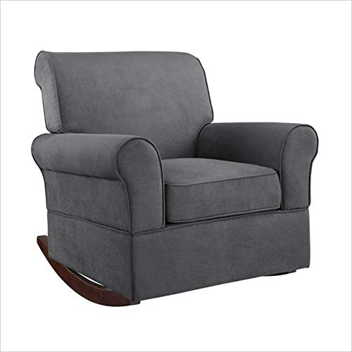 Dorel Living Baby Relax Mackenzie Nursery Rocking Chair in Gray