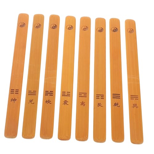 JOINPAYA Lunar New Year Decor 8pcs Chinese Bamboo Divination Sticks for Fortune Telling Present